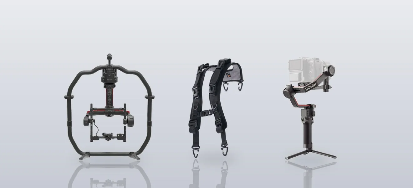 DJI Ronin 2, Tilta Float vest and RS3 Pro gimbal