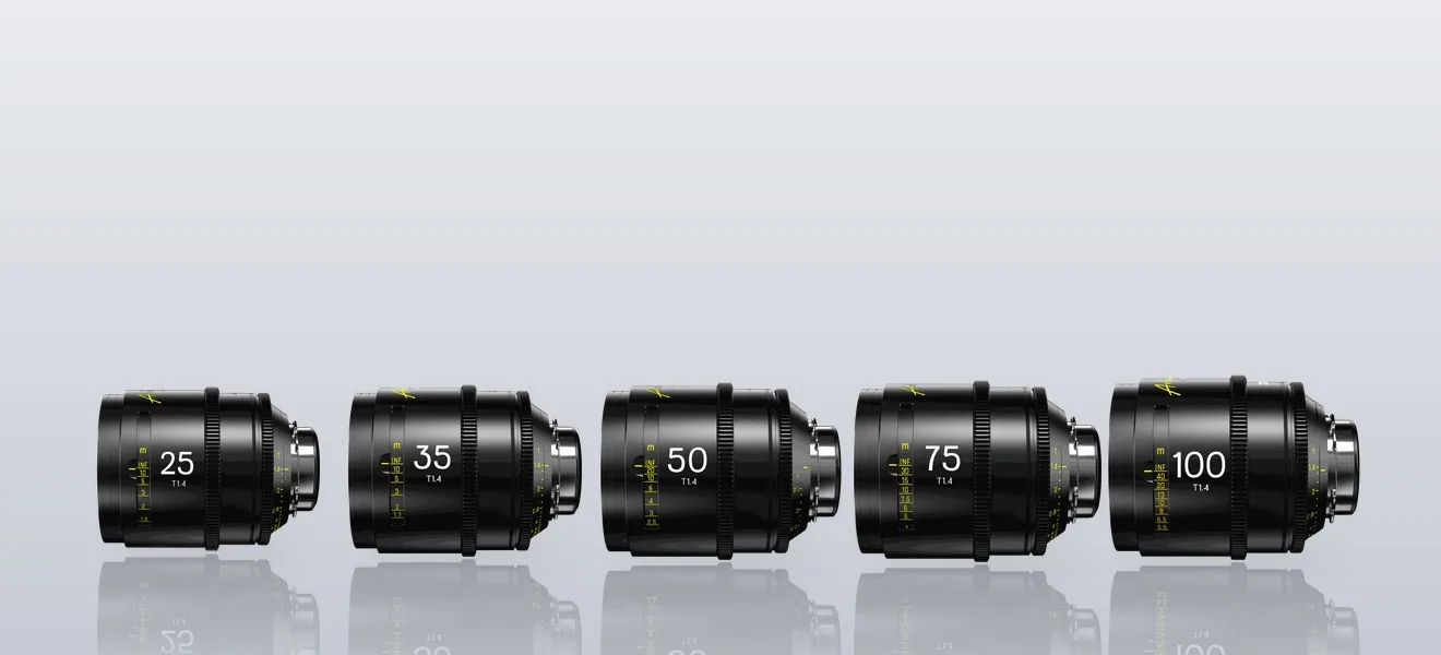 DZOFilm Arles T1.4 full-frame prime lenses